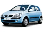 Hyundai Getz I Рестайлінг 2005-2011 хетчбек 5 дв. (Роздільна спинка, суцільний диван)