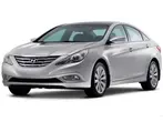 Hyundai Sonata Hybrid Blue Drive VI (YF) 2010-2015 (2014 р.в., USA, задній підлкітник ,суцільна задня спинка та диван)