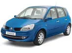 Renault Scenic II 2003-2006 компактвен Столики (Задній диван - по бокам дві ручки)