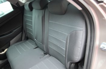 Чохли на сидіння для BMW 3 Series (E46) (діленний) з 1998-2006 р. з Комб. тканини Повний комплект