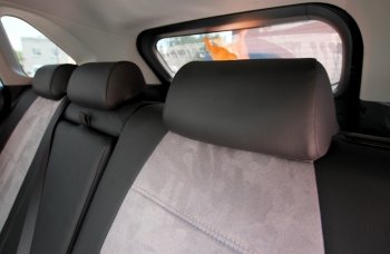 Чохли на сидіння для Тойота Rav 4 с 2013 г з Комб. тканини Повний комплект
