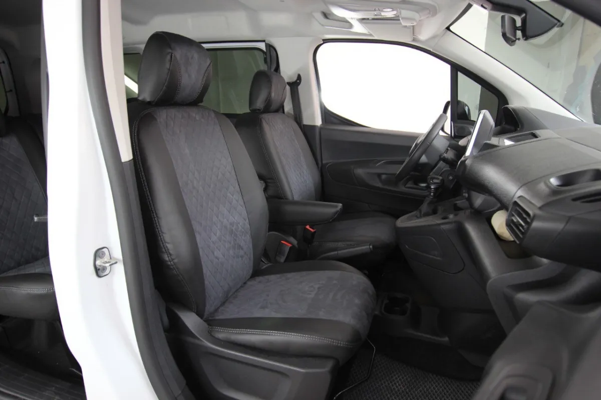 Авточохли з штучної замші для Peugeot Rifter I