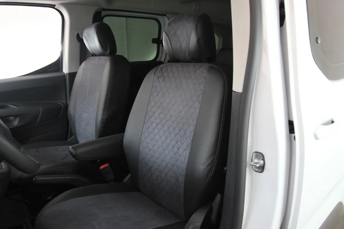 Авточохли з штучної замші для Peugeot Rifter I